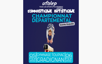 Dossier de la compétition départementale 2022 à Gradignan