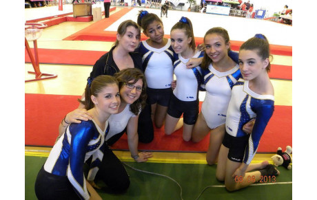 Elles l'ont fait ! championnes de France Ufolep niveau 2 !