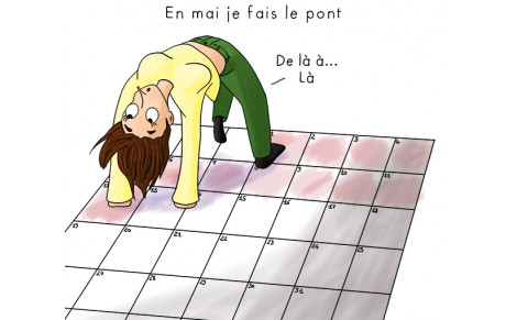 Calendrier des cours - 1ère quinzaine de mai