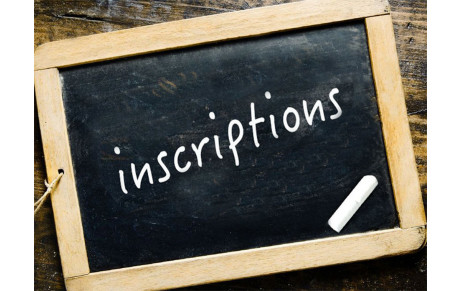 Inscriptions 2019/2020