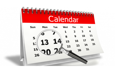 Adaptation du calendrier de novembre et décembre